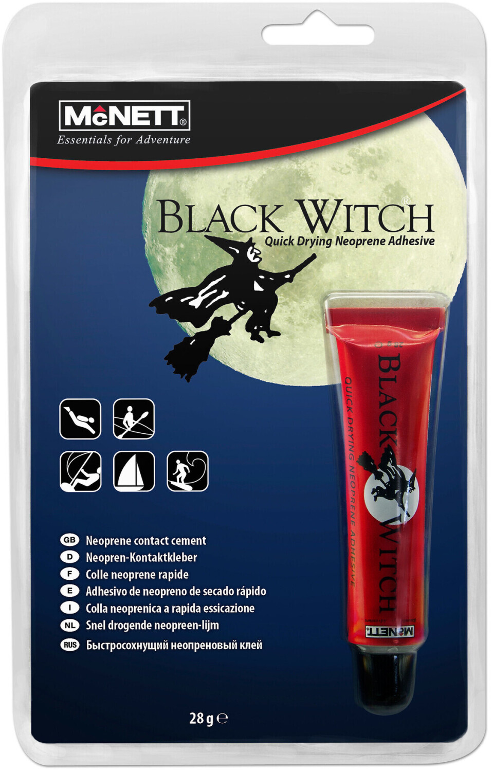 Photos - Other goods for tourism McNett GearAid Aquasure +Neo Black Witch  (28ml)