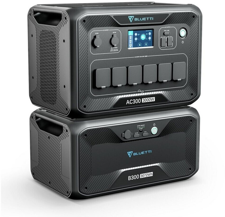 Bluetti Power Station AC300 + B300