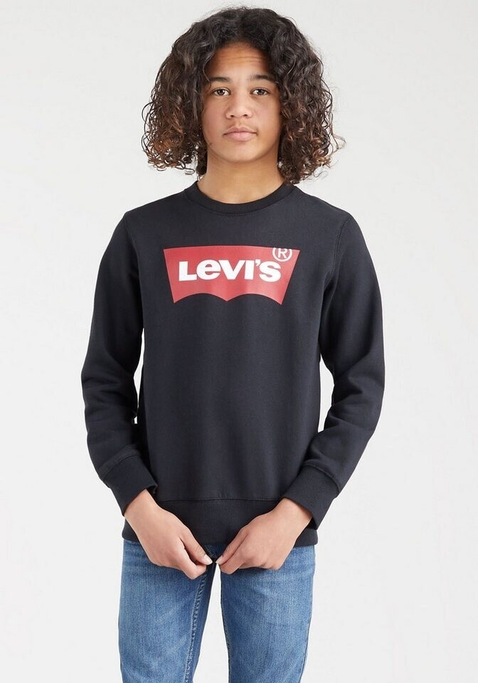 Levi's Kids LVB-Batwing Crewneck Sweatshirt (8E9079) black