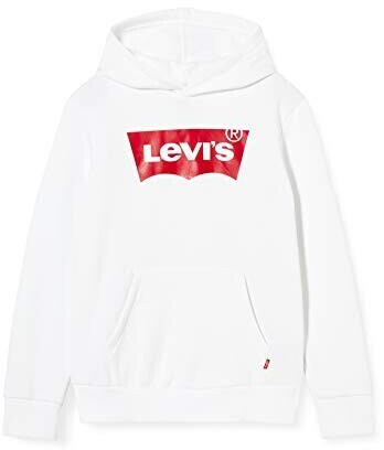 Levi's Kids LVB Batwing Screenprint Hoodie (8E8778) white