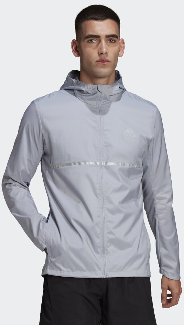 Adidas Own the Run Jacket halo silver reflective silver ab 69 95 Preisvergleich bei idealo