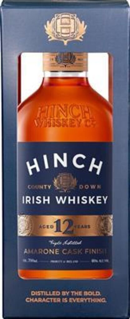 Hinch 12 Years Amarone Cask Finish Blended Irish Whiskey 0,7l 46%
