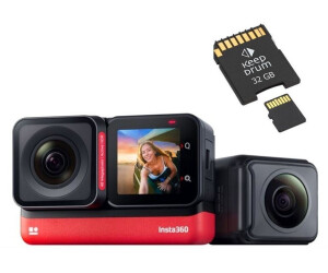 insta360 One RS Boosted 4K Edition & SanDisk Extreme microSDXC UHS-I Speicherkarte 256 GB Adapter Für Smartphones, Actionkameras und Drohnen, RescuePro Deluxe A2, C10, V30, U3, 160 MB/s 