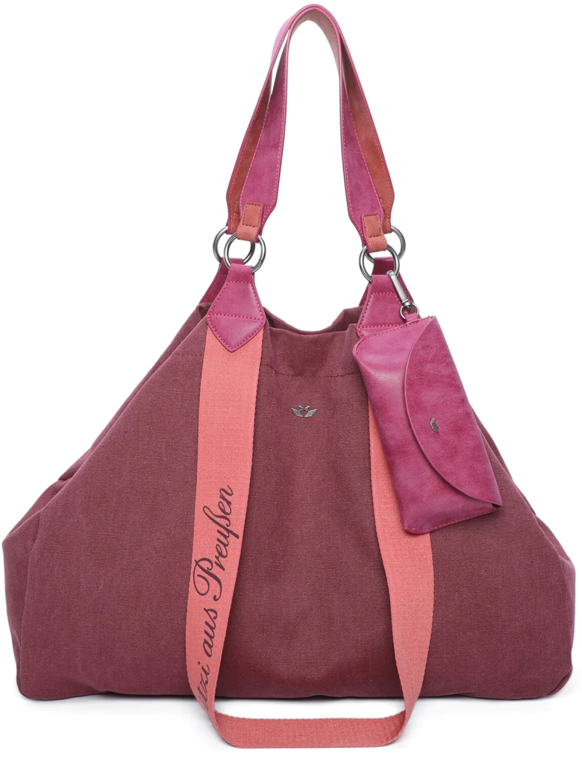 Fritzi aus Preußen Canvas Izzy Bag granat