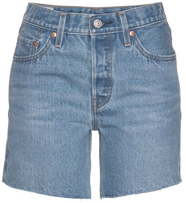 501 long denim shorts outlet