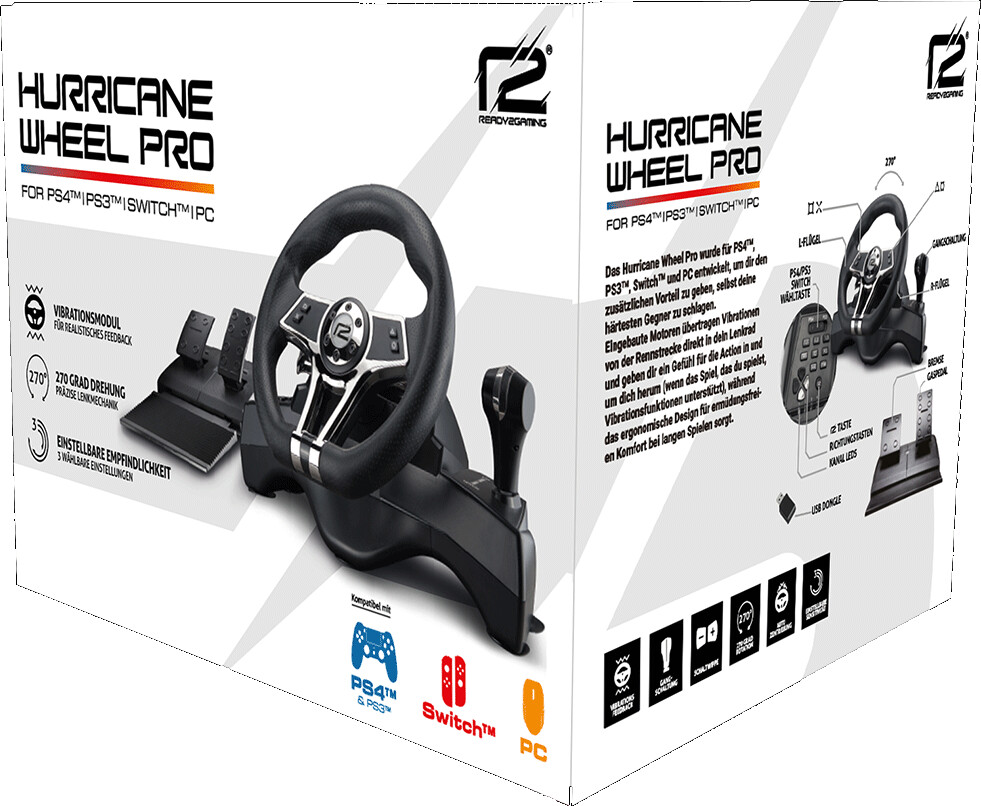 Ready2Gaming Multi System Racing Wheel Pro 