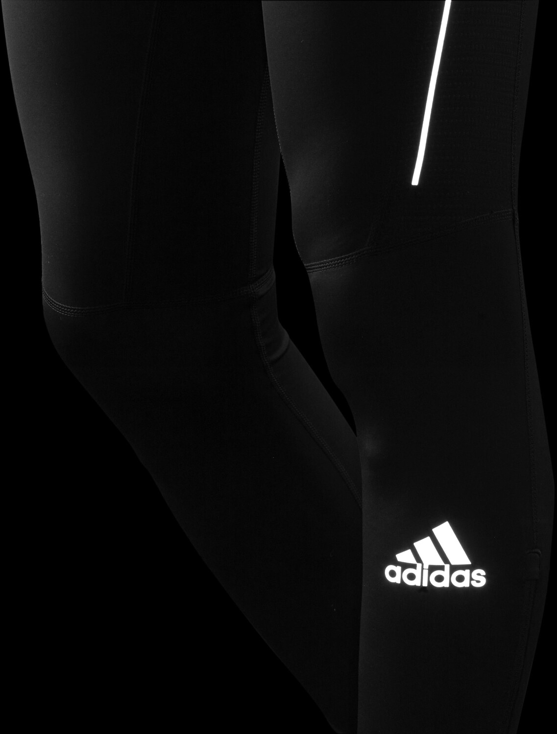 Buy Adidas Own The Run Tights black/reflective silver from £28.05 (Today) –  Best Deals on