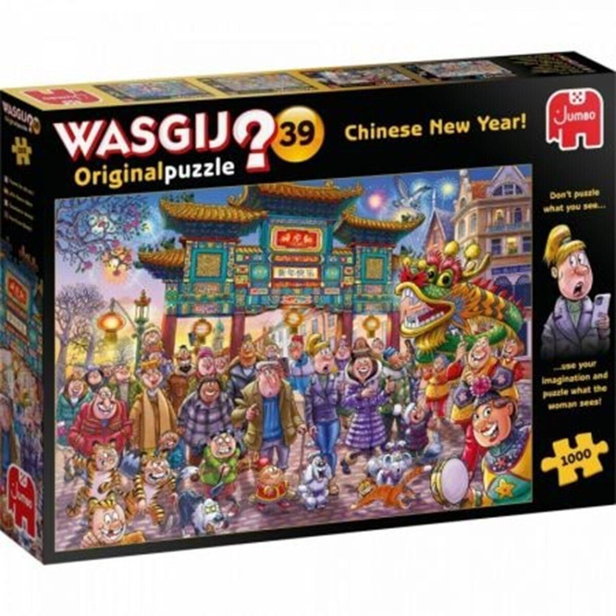 Jumbo Nouvel an chinois (1000 pièces)