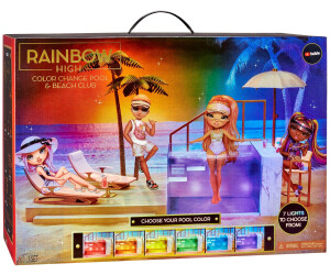 Buy MGA Entertainment Rainbow High Color Change Pool & Beach Club  (578475EUC) from £ (Today) 5 offers on idealo