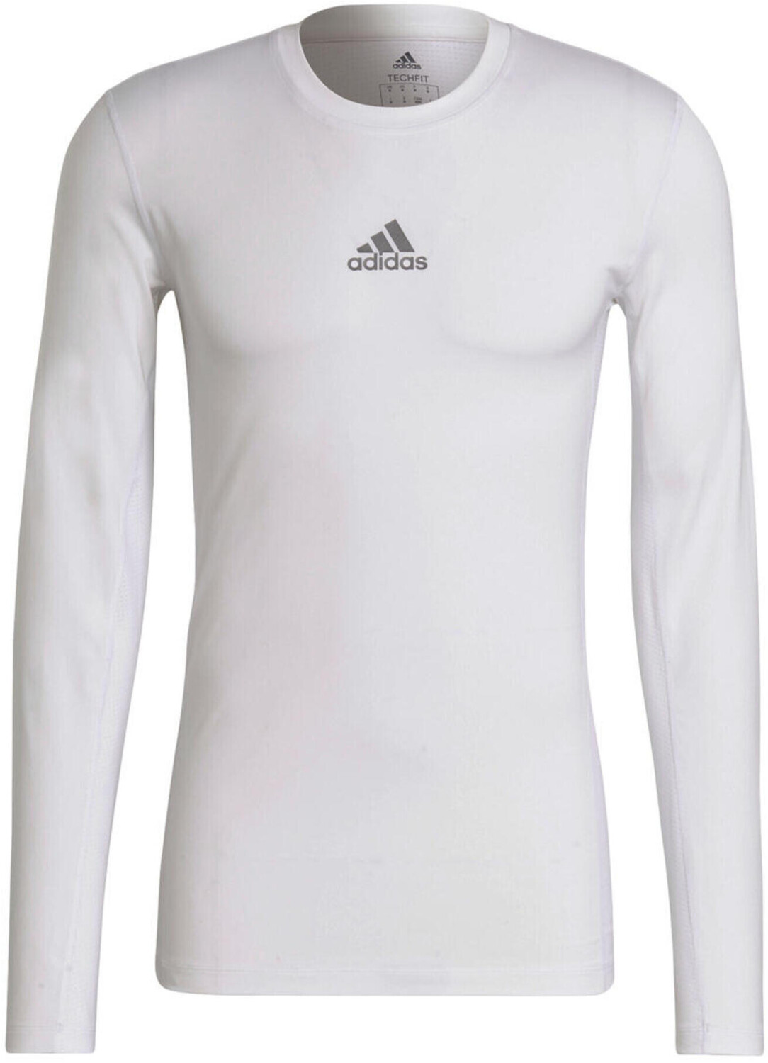 adidas Techfit Compression Short Sleeve T-Shirt White
