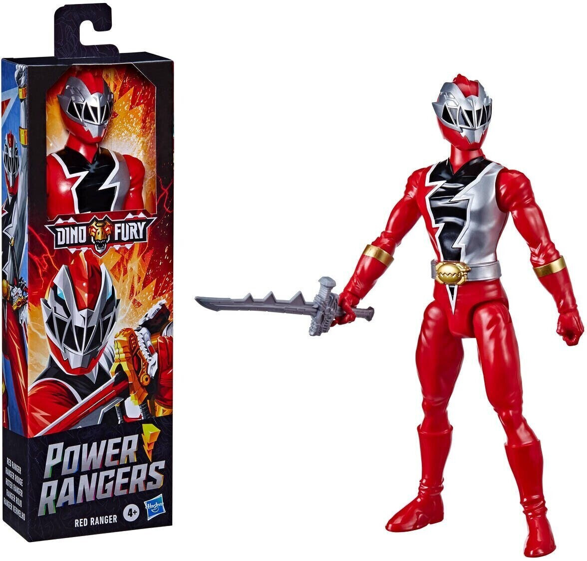 Hasbro Power Rangers Dino Fury Red Ranger 30 cm