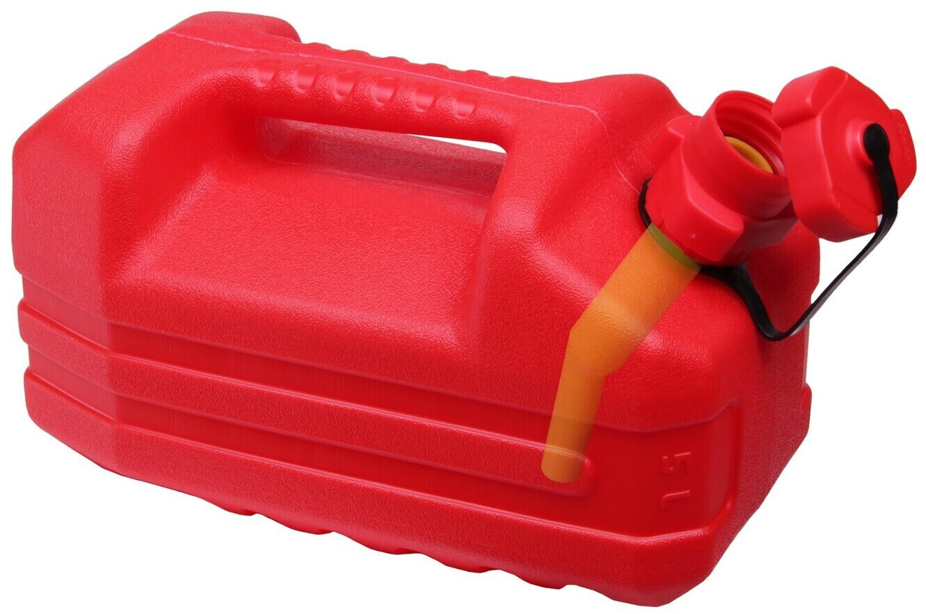 Benzinkanister 20L Kunststoff Reservekanister Rot Kanister mit
