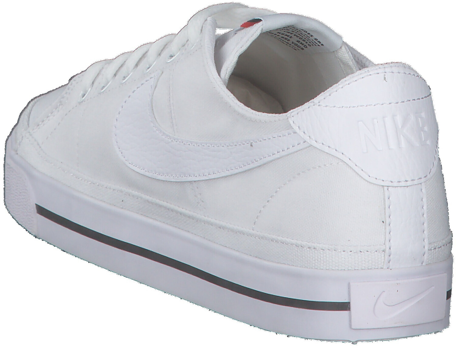 Nike Court Legacy Canvas white white black ab 35 95 Preisvergleich bei idealo