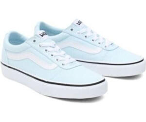Vans old skool baby blue & clearance true white womens shoes