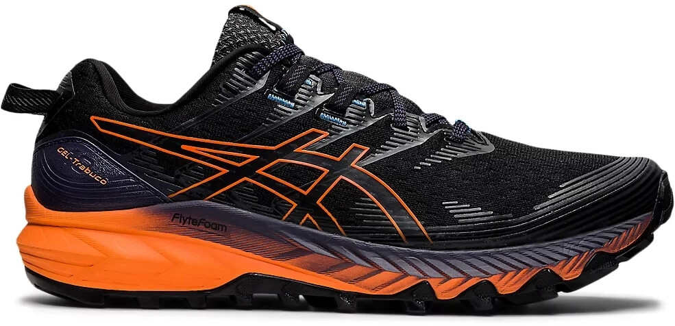 Asics Gel Trabuco 10 black shocking orange ab 119 00 Preisvergleich bei idealo