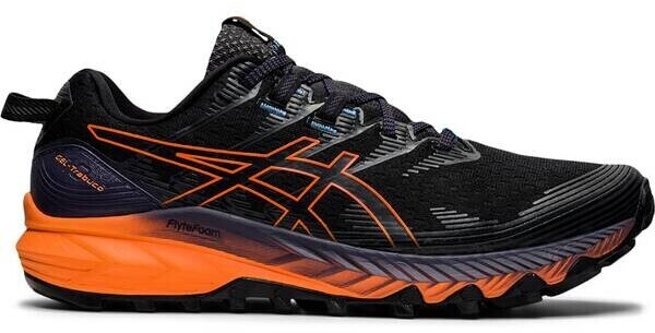 Asics Gel Trabuco 10 black shocking orange ab 119 00 Preisvergleich bei idealo