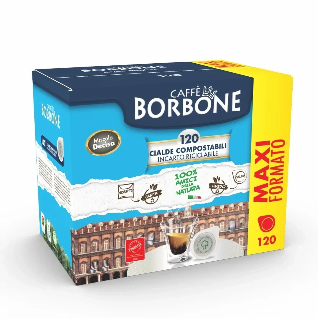 Caffè Borbone Miscela Decisa ESE 44mm (120 pads)
