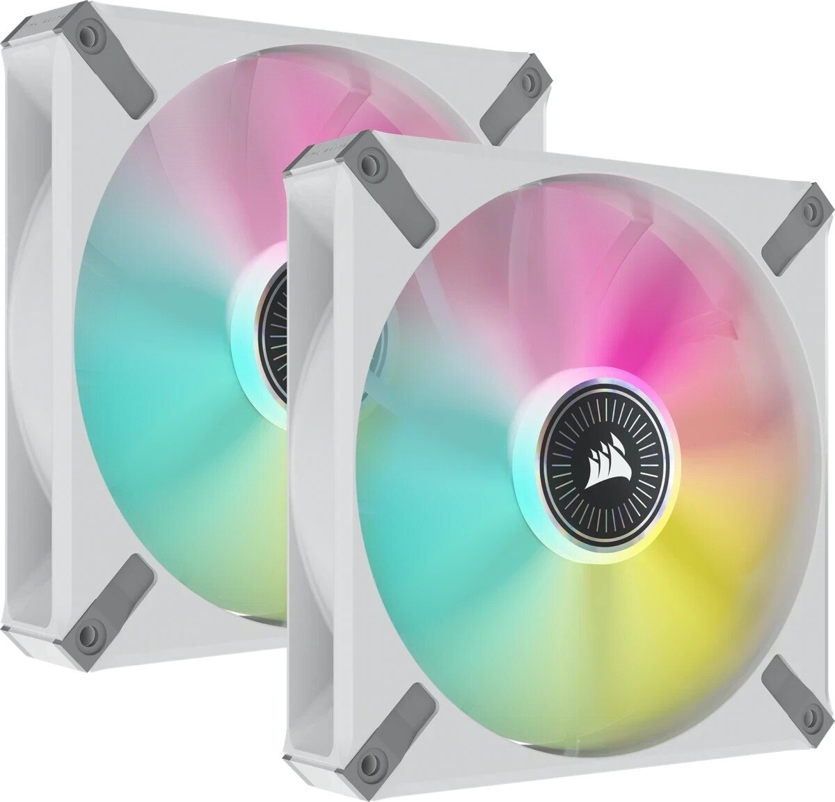 Corsair iCUE ML140 RGB ELITE White 2 Pack