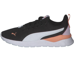 Peach and black pumas top