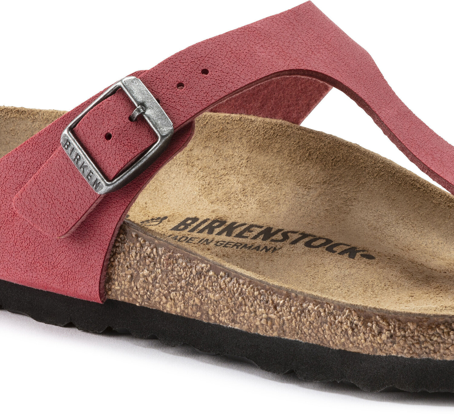 Birkenstock gizeh red clearance