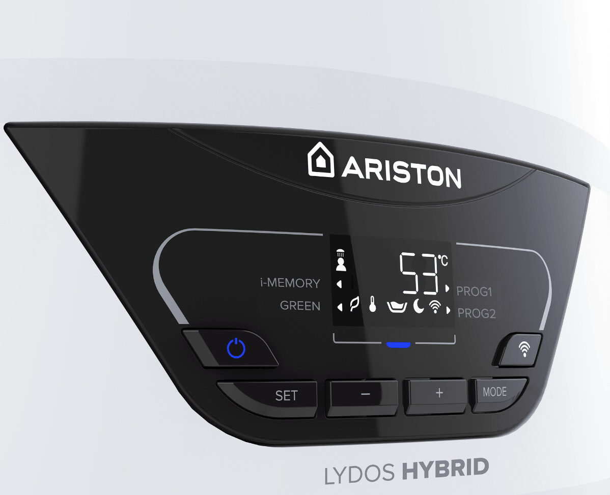 Calentador de agua eléctrico Ariston LYDOS Híbrido 80 Litros WIFI