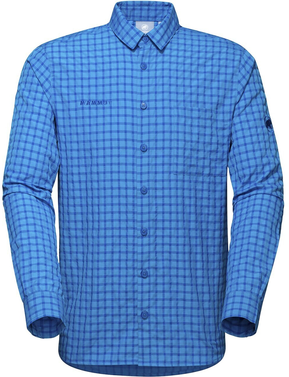 Mammut Lenni Longsleeve Shirt Men gentian ice
