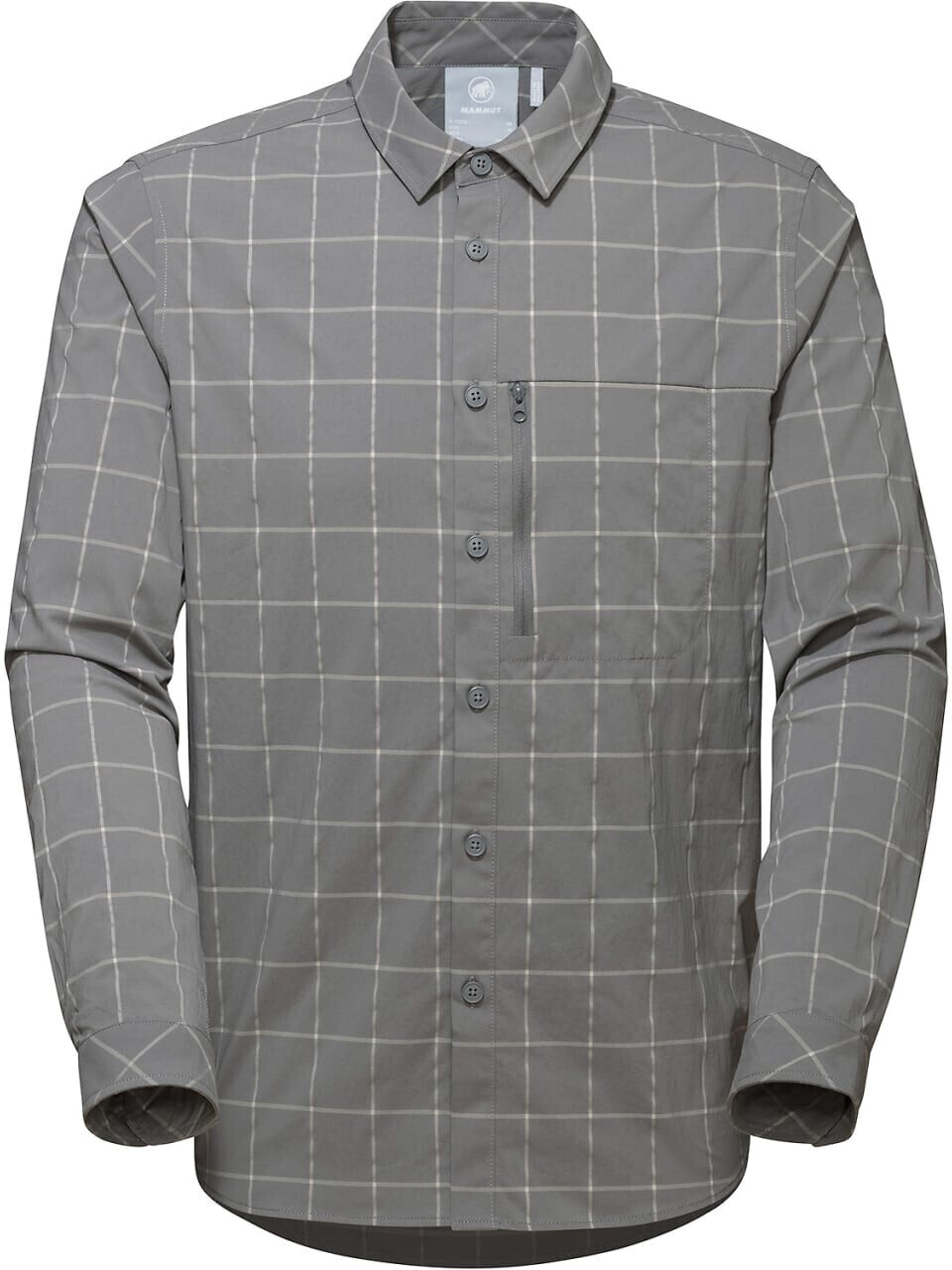 Mammut Mountain Longsleeve Shirt (1015-01050) titanium granit