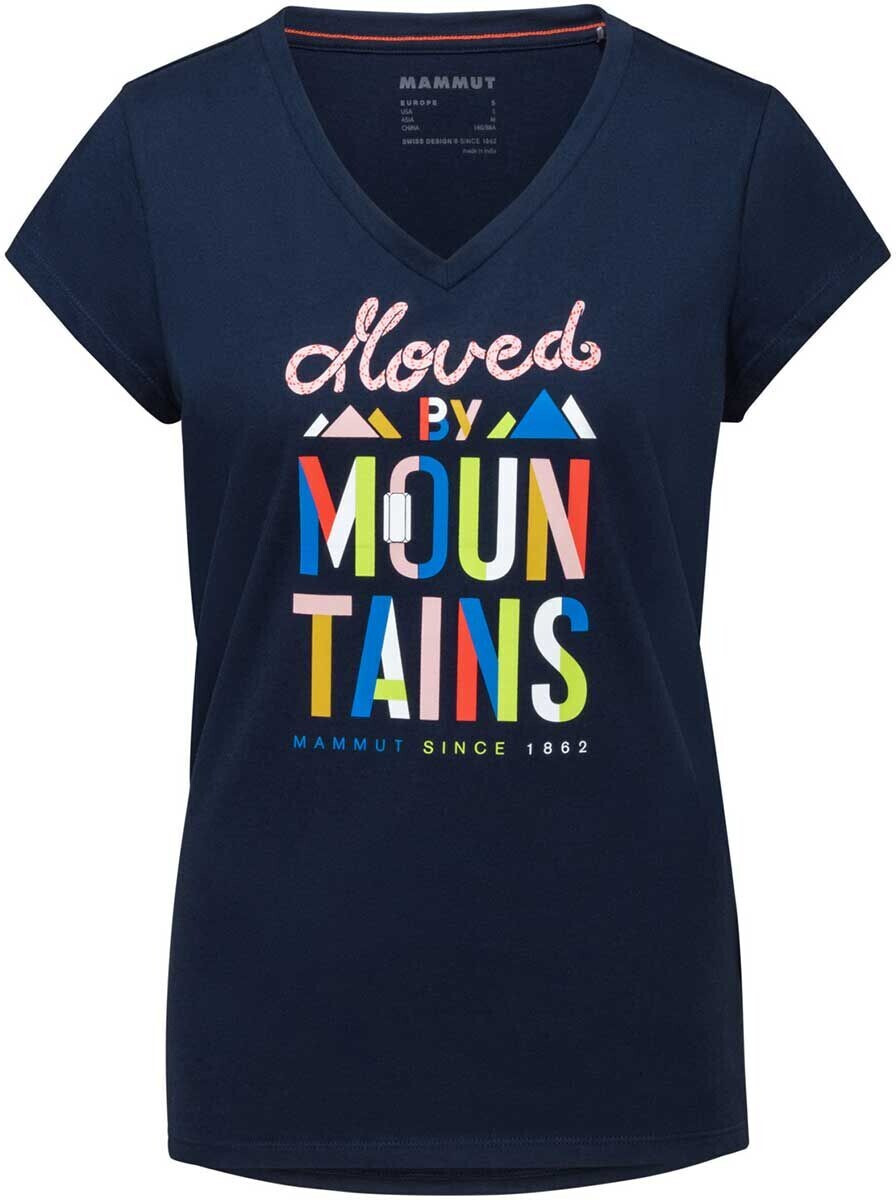 Mammut Massone T-Shirt Women Slogan black