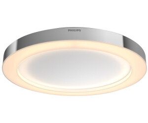 Philips, Plafonnier LED Wincel 40W, rond, télécommande sans fil incluse,  blanc