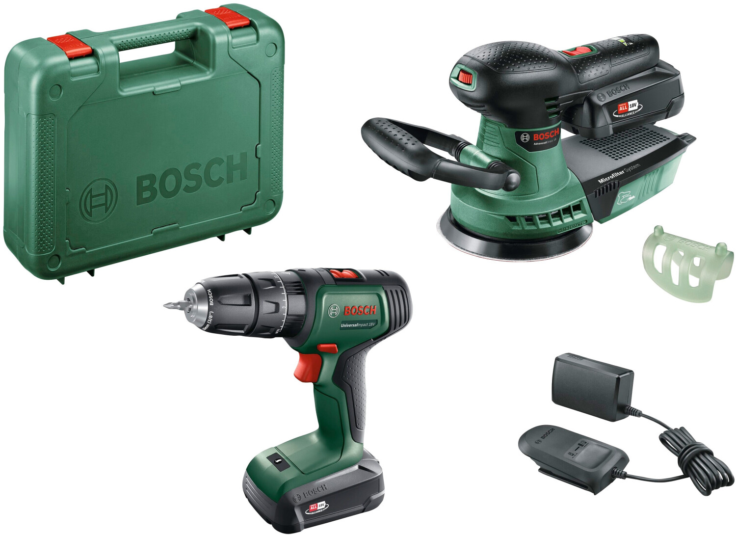 Bosch UniversalImpact 18V + AdvancedOrbit 18V + AL18V-20 ab 199,00 ...