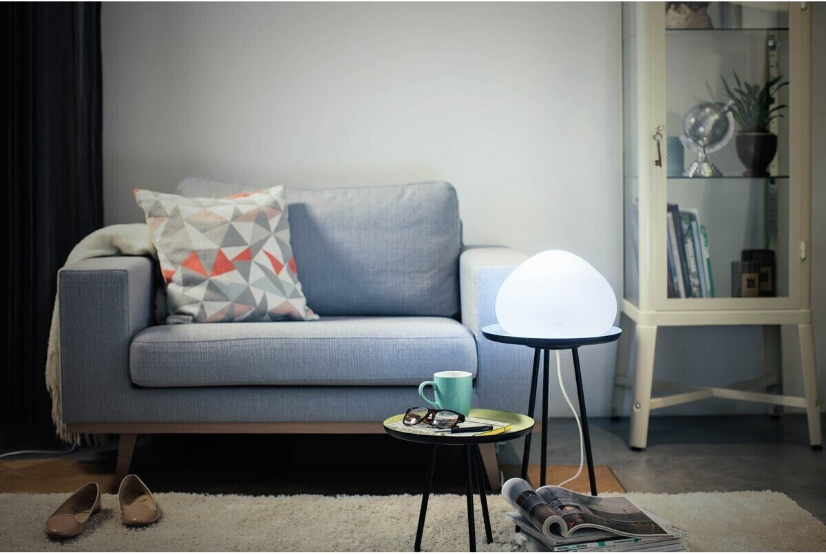 Philips hue white ambiance wellner dimmable led smart table lamp clearance