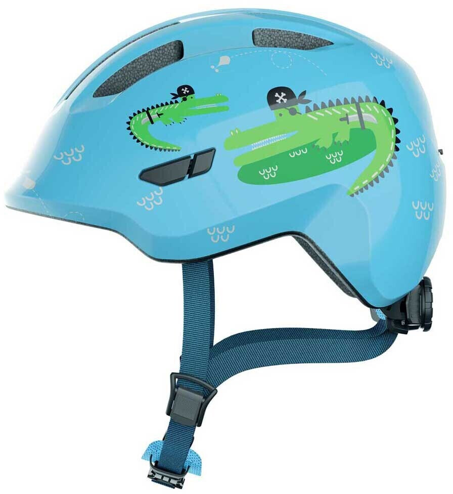 Photos - Bike Helmet ABUS Smiley 3.0 blue croco 