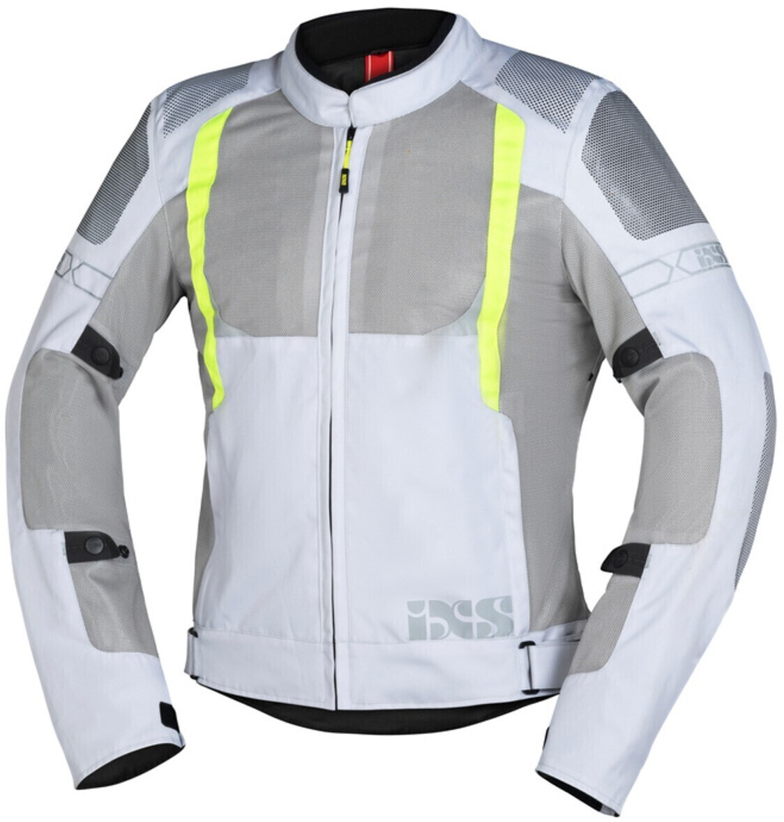 Photos - Motorcycle Clothing IXS Trigonis-Air female Jacket grey/yellow 