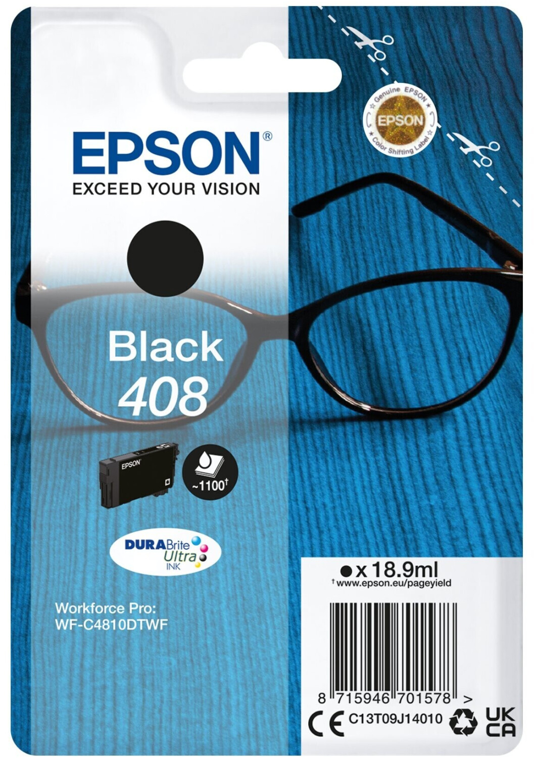 Epson 408 Black (C13T09J14010)