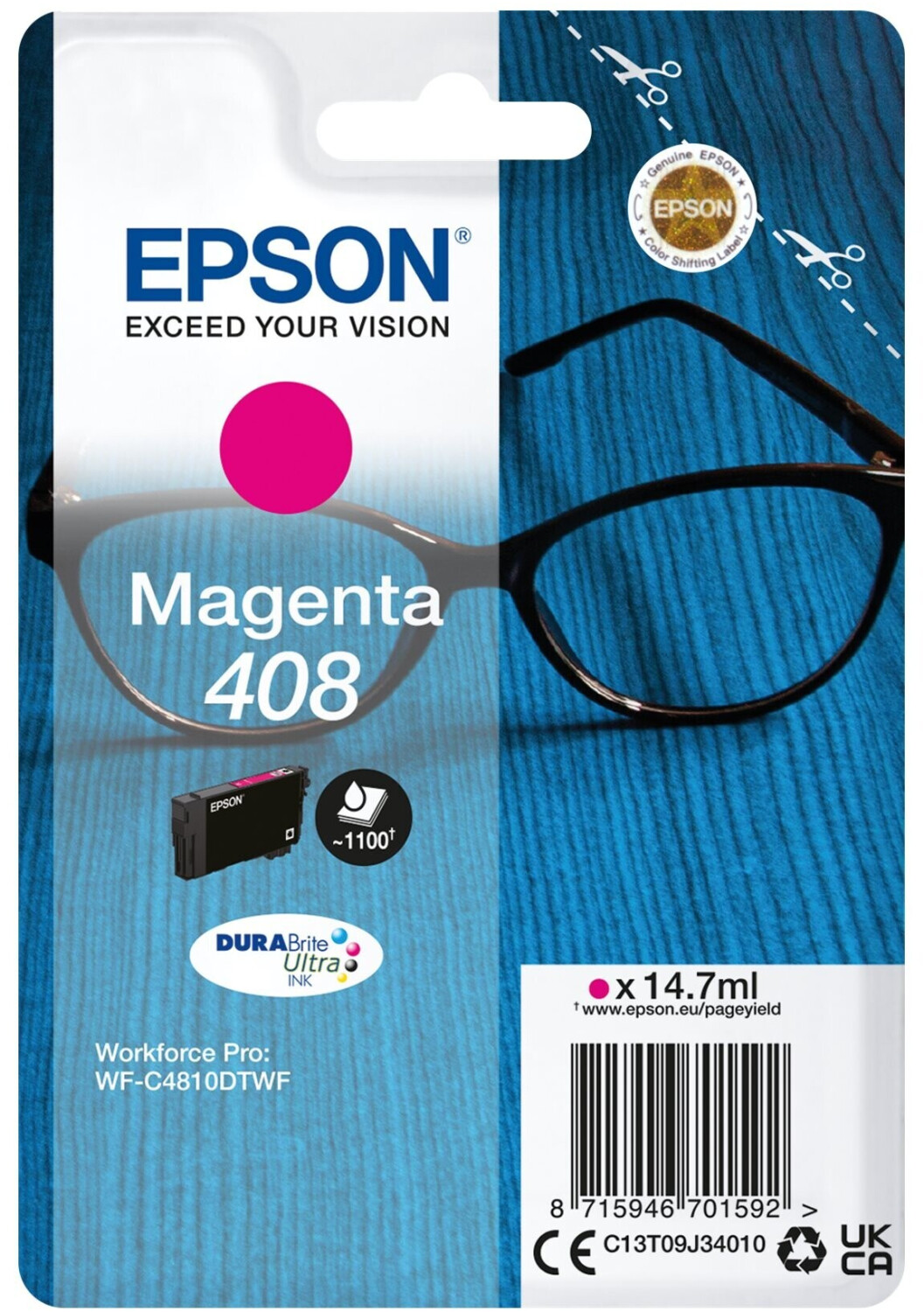 Epson 408 Magenta (C13T09J34010)