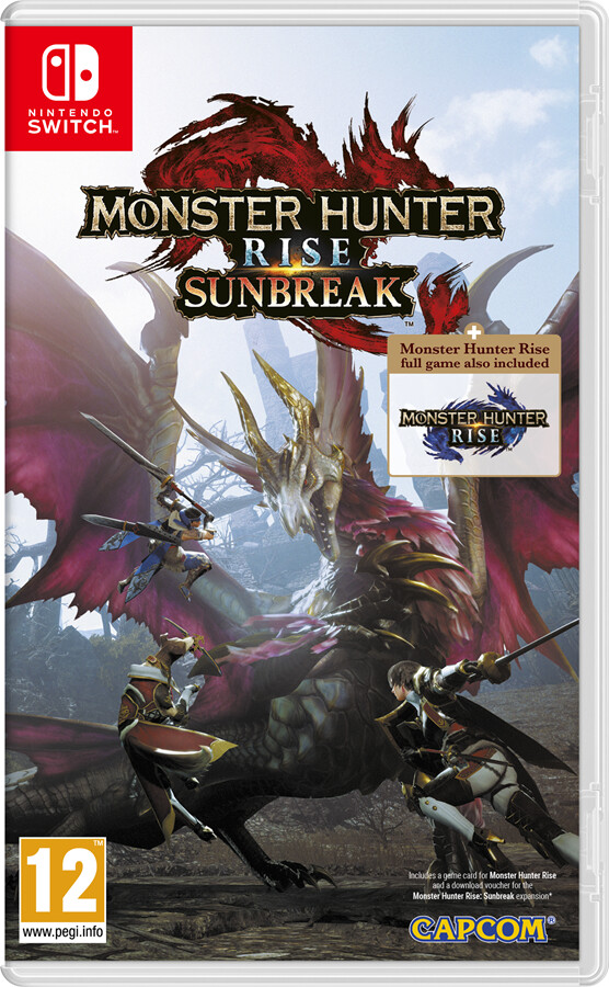 Photos - Game Capcom Monster Hunter: Rise + Sunbreak Set  (Switch)