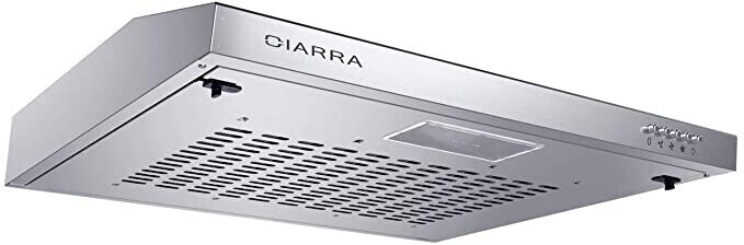 CIARRA CBCB6903 Hotte Aspirante 60cm Encastrable - Evacuation& Recyclage-  Filtre Charbon CBCF001 Incluant - Hotte Casquette - LED Eclairage - Noir :  : Gros électroménager