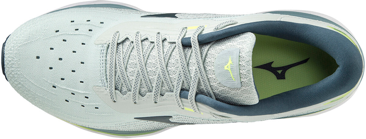 Mizuno Wave Sky 5 J1GC2102 misty blue orion blue neo lime a 79