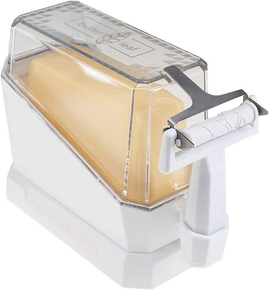 butter leaf Butter dish incl. butter cutter