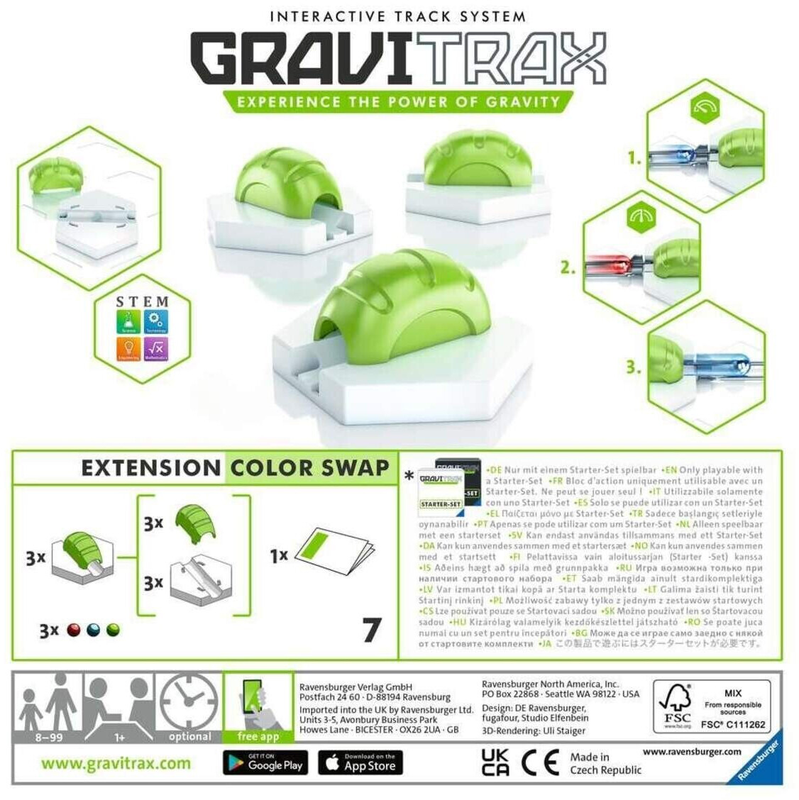 Échange de couleurs GraviTrax® - Piste à billes - Extension