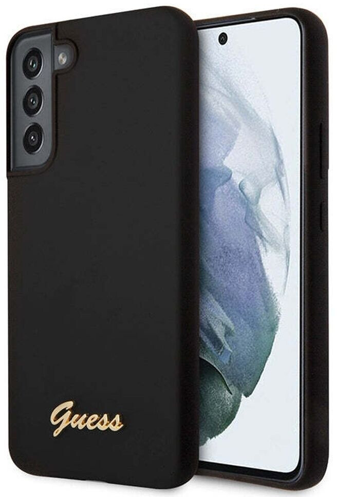 Guess Silicone Script Galaxy S22 Plus 5G Black