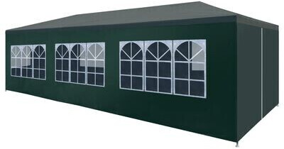 vidaXL Tente de réception 3 x 9 m vert