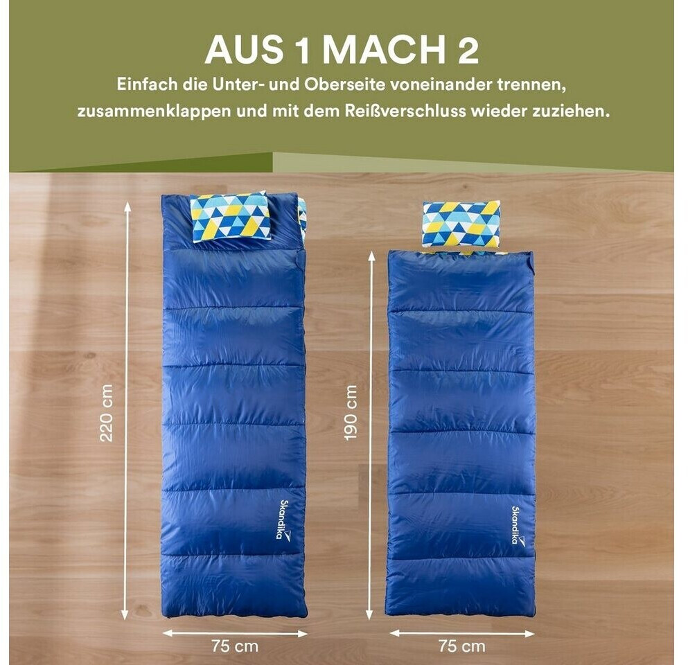 Kingcamp Iceland Flanell Double blue ab 42,95 €