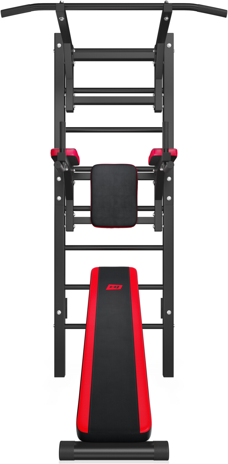 Hop-Sport Wall Bar HS-1008K with Sit-Up-Bank