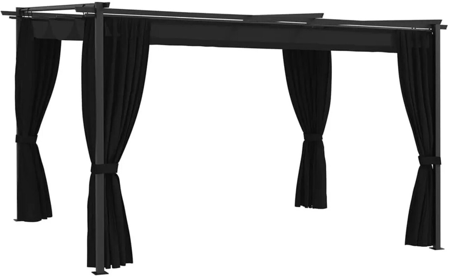 vidaXL Belvédère 4 x 3 m anthracite