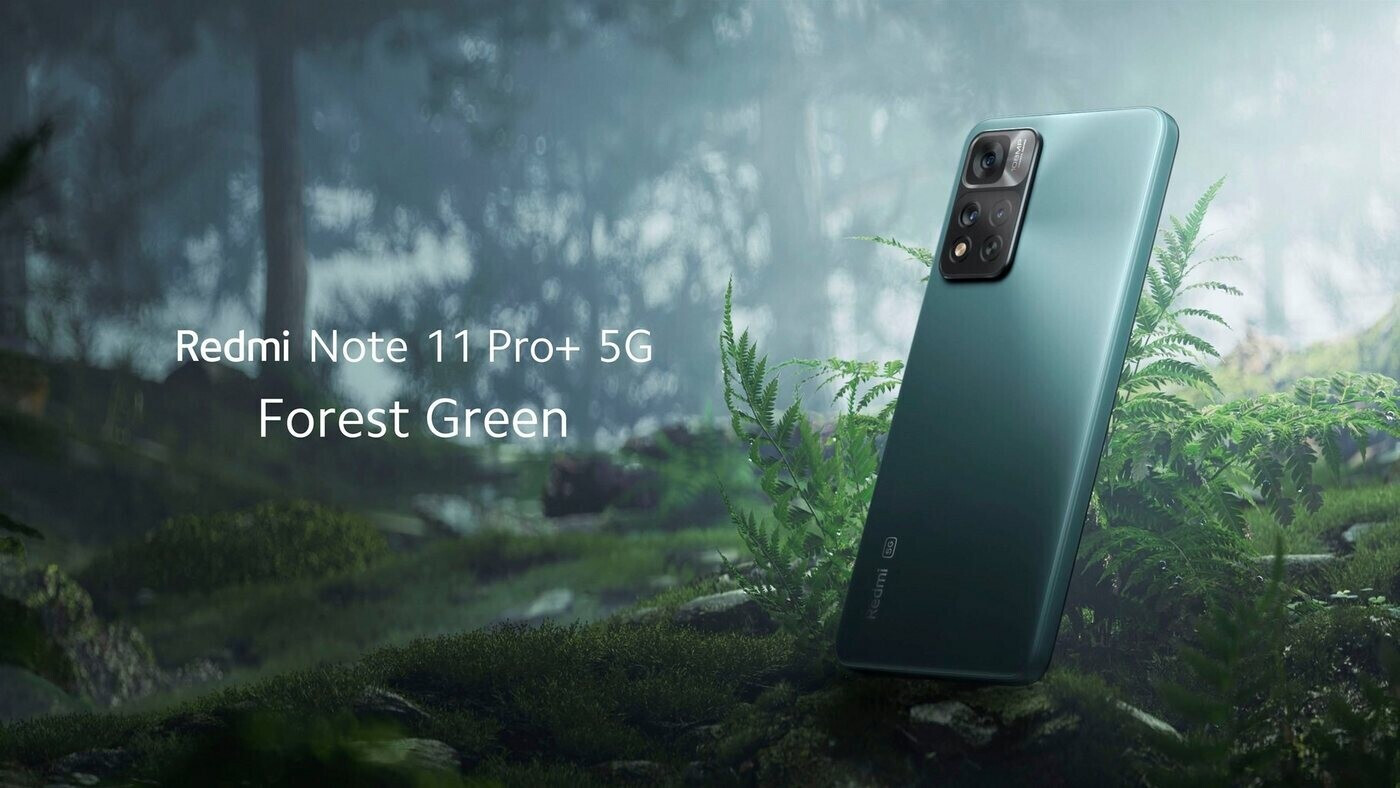 Xiaomi Redmi Note 11 Pro Plus 5G 256 GB verde desde 376,25 €