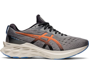 asics novablast black orange