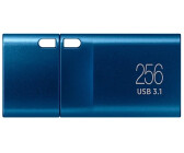 Basics 256 Go Clé USB 3.1, vitesse de lecture maximale de 130 Mo/s,  Noir