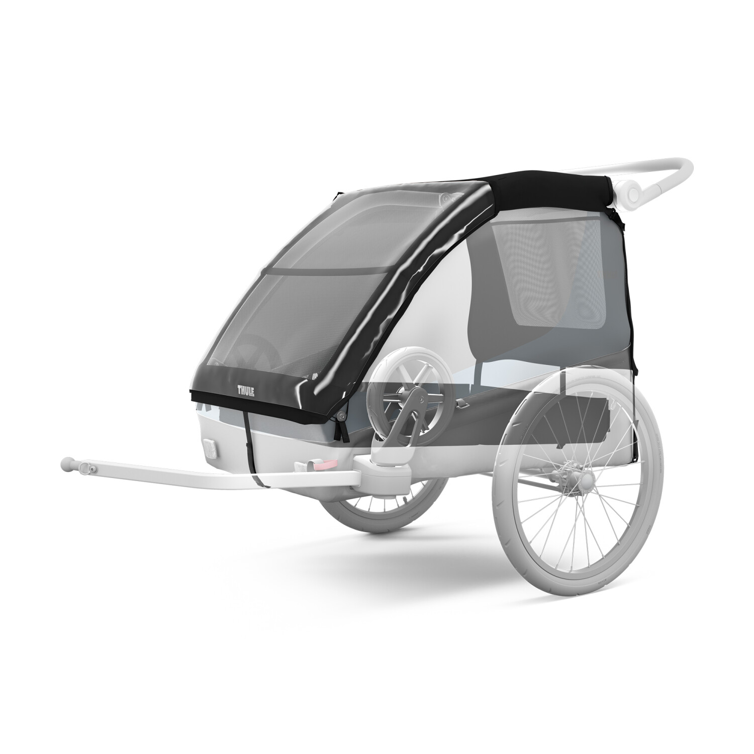 Thule Courier Dog Trailer Kit black