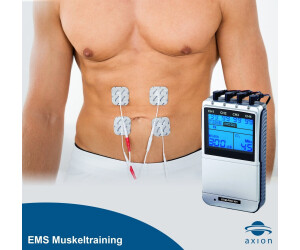 Electroestimulador muscular profesional TENS EMS STIM-PRO X9 - axion - 4